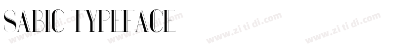 SABIC Typeface字体转换
